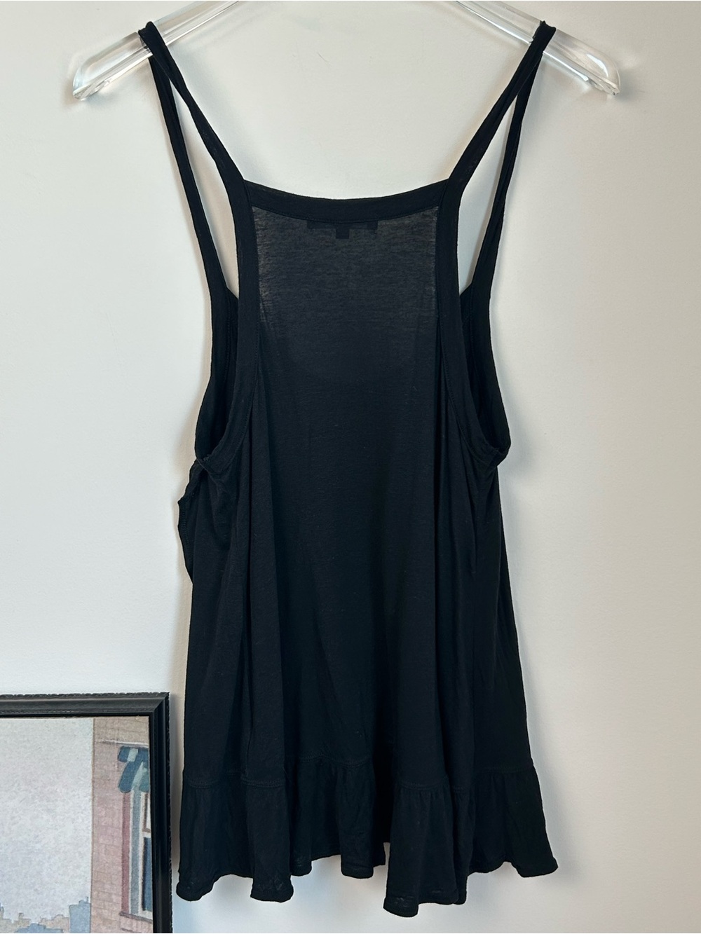DAVID LERNER Ruffle Tank Top - Picture 3 of 5